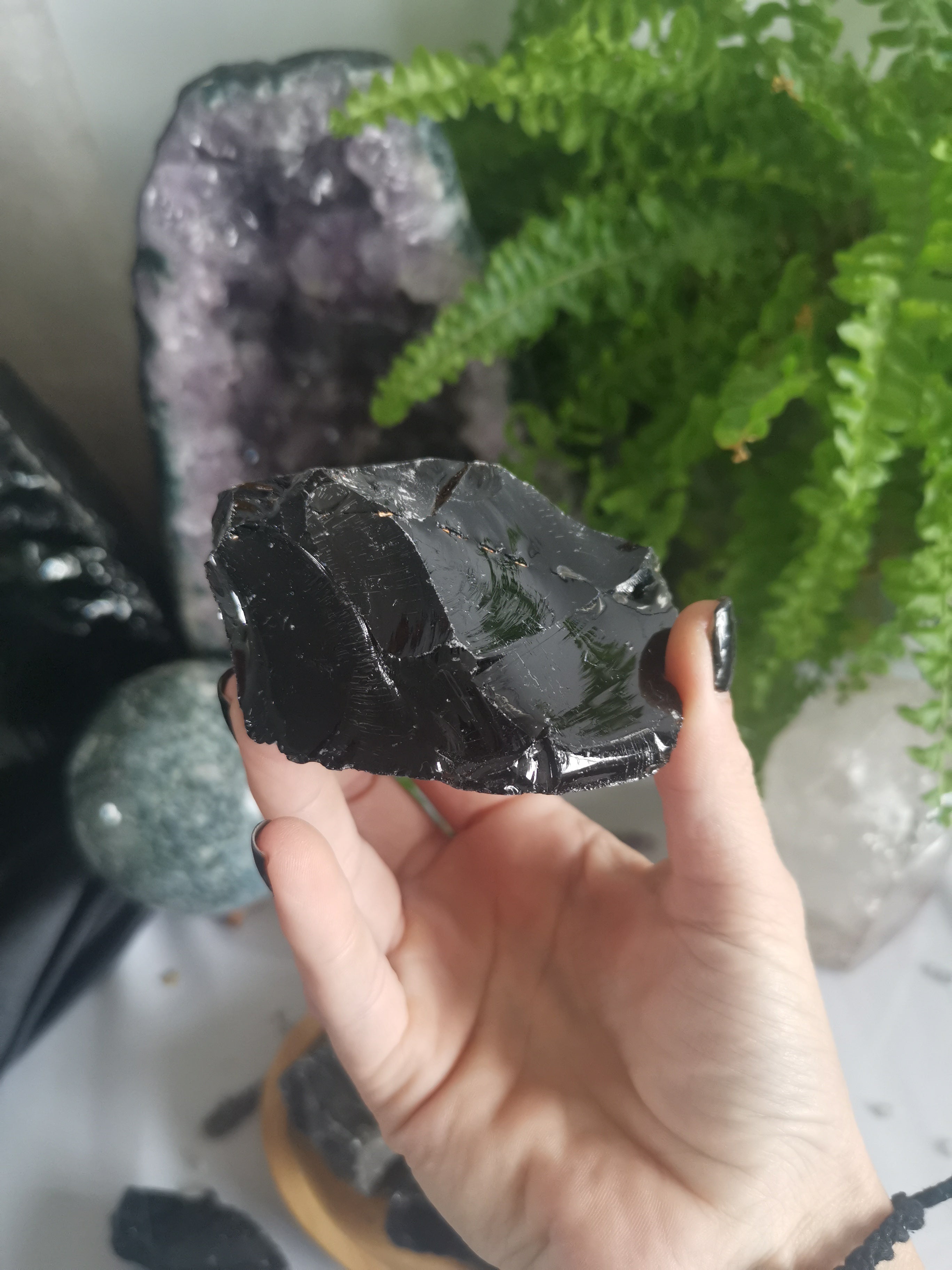 Raw Obsidian Chunks
