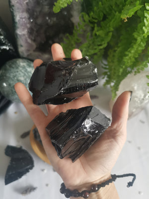 Raw Obsidian Chunks