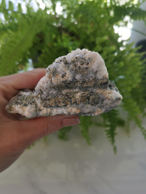 Quartz, Calcite, Galena, Pyrite and stillbite raw Specimen