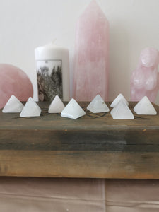 Clear Quartz Mini Pyramids